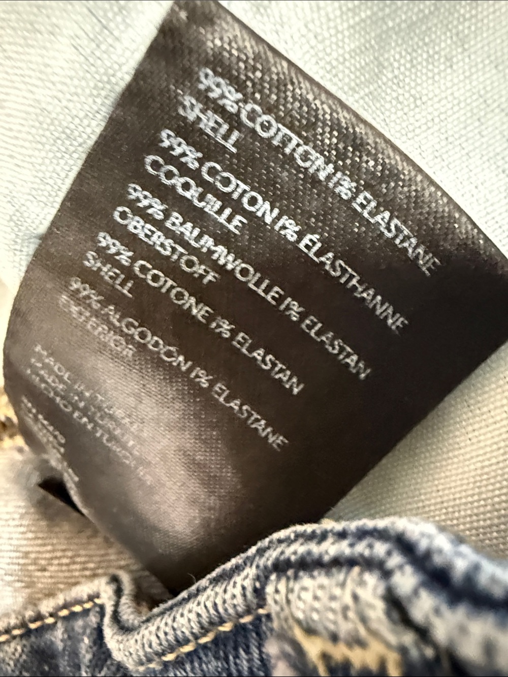 Anthropologie | Pilcro Denim Pencil Skirt Color: Denim size 4 - Picture 11 of 11